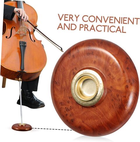 Rubber Cello Mat Non Slip Accessory for Cello Lovers Compact Lightweight for Polished and Carpeted Floors Stylish Design for Enhanced Stability in Saudi Arabia