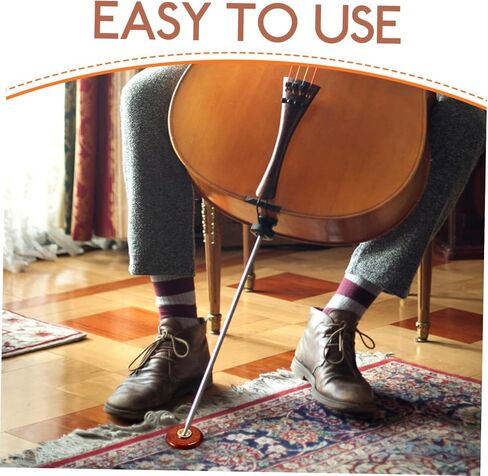 Rubber Cello Mat Non Slip Accessory for Cello Lovers Compact Lightweight for Polished and Carpeted Floors Stylish Design for Enhanced Stability in Saudi Arabia