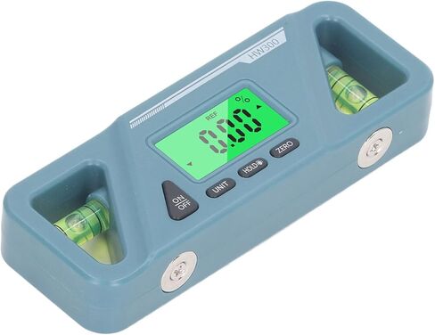 Yunir Multifunctional Digital Inclination Meter - Long Tractor for Woodworking, Compact and Portable Level - Tool for Precise Measurement, for Carpenter and, ABS Material in Saudi Arabia