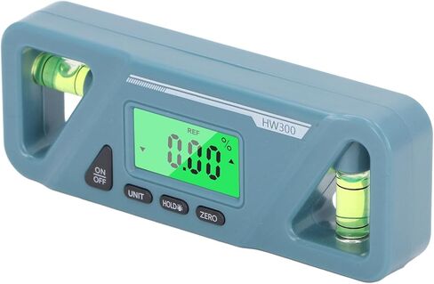Yunir Multifunctional Digital Inclination Meter - Long Tractor for Woodworking, Compact and Portable Level - Tool for Precise Measurement, for Carpenter and, ABS Material in Saudi Arabia