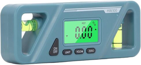 Yunir Multifunctional Digital Inclination Meter - Long Tractor for Woodworking, Compact and Portable Level - Tool for Precise Measurement, for Carpenter and, ABS Material in Saudi Arabia
