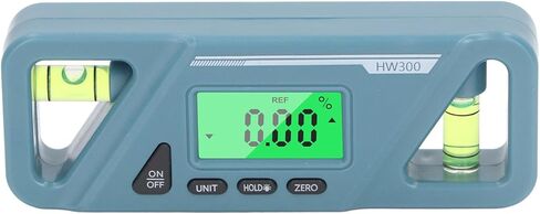 Yunir Multifunctional Digital Inclination Meter - Long Tractor for Woodworking, Compact and Portable Level - Tool for Precise Measurement, for Carpenter and, ABS Material in Saudi Arabia