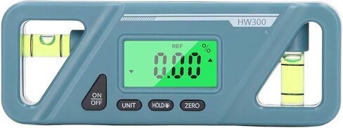 Yunir Multifunctional Digital Inclination Meter - Long Tractor for Woodworking, Compact and Portable Level - Tool for Precise Measurement, for Carpenter and, ABS Material in Saudi Arabia