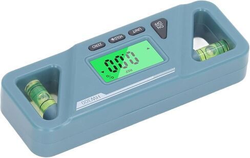 Yunir Multifunctional Digital Inclination Meter - Long Tractor for Woodworking, Compact and Portable Level - Tool for Precise Measurement, for Carpenter and, ABS Material in Saudi Arabia