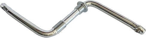 One Piece Bicycle Crankarm Set, Bike Crankarm Fit 1.69" Cup Bottom Bracket, Length of Arm 127mm/5 inch in Kuwait