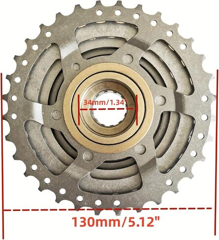 Bike Threaded Flywheel 8/9 Speed Bicycle Freewheel 13-32T Bike Sprocket in Saudi Arabia