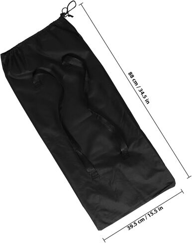 حقيبة كتف محمولة على شكل لوح تزلج مع أشرطة قابلة للطي على ظهر لوح التزلج للسفر وحامل لوح التزلج الطويل بسعة كبيرة ومقابض مريحة in Kuwait