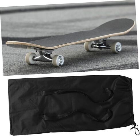 حقيبة كتف محمولة على شكل لوح تزلج مع أشرطة قابلة للطي على ظهر لوح التزلج للسفر وحامل لوح التزلج الطويل بسعة كبيرة ومقابض مريحة in Kuwait