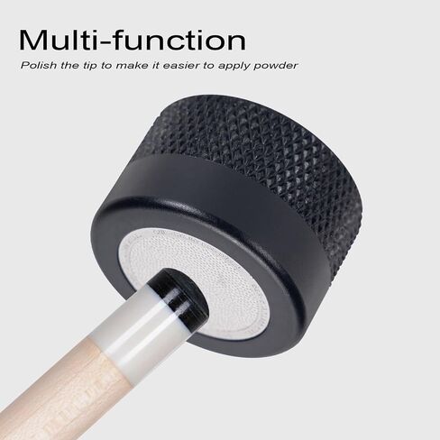 Round Pool Chalk Holder Pool Cue Chalk Holder Pool Billiards Accessories Portable Mini Chalk Case Pool Table Accessory in Saudi Arabia