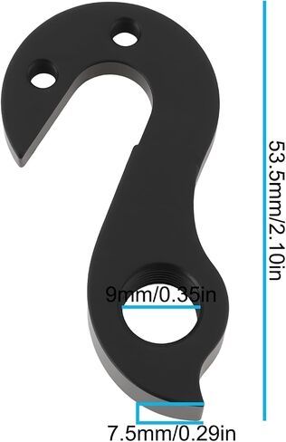 SING F LTD Bicycle Derailleur Hanger Compatible with Boardman SLR Carbon Road Bike 8.9c 2018 53.5x9x7.5mm in Saudi Arabia