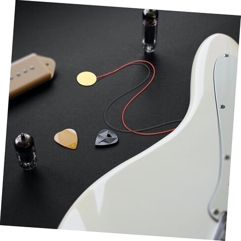 15Pcs Piezo Discs Acoustic Guitar Pickup Transducer Pre Wired for Easy Installation Durable Material Versatile for Drums and Other Instruments Enhance Audio Effect in Saudi Arabia