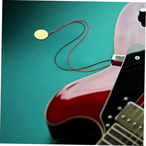 15Pcs Piezo Discs Acoustic Guitar Pickup Transducer Pre Wired for Easy Installation Durable Material Versatile for Drums and Other Instruments Enhance Audio Effect in Saudi Arabia