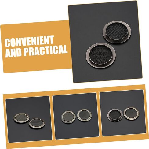 BESTonZON 2Pcs Soundhole Cover for Resonator Guitar Acoustic Guitar Parts to Reduce Feedback and Enhance Performance Suitable for Various Guitars Stylish Design in Saudi Arabia