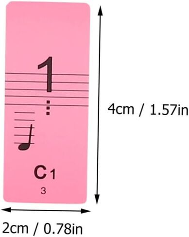 2 قطعة لوحة مفاتيح البيانو الكهربائية ملصق البيانو اكسسوارات المبتدئين الشارات in Kuwait