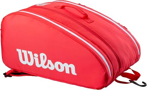 WILSON Super Tour Red Pickleball Bag - Red/White in Saudi Arabia