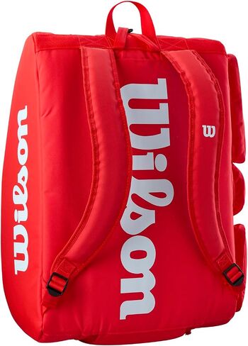WILSON Super Tour Red Pickleball Bag - Red/White in Saudi Arabia