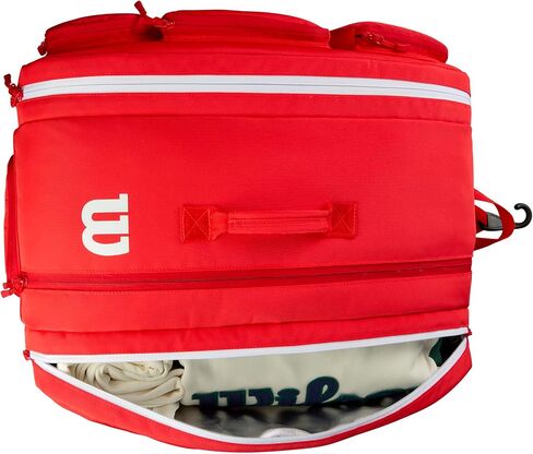 WILSON Super Tour Red Pickleball Bag - Red/White in Saudi Arabia
