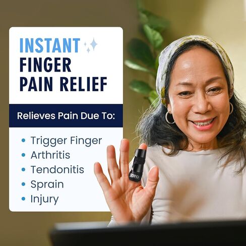 Dr. Frederick's Original Trigger Finger Splint - 2 ct - Mallet Splint & Brace for Arthritis, Injury, & Sprain - Fits Index, Middle, & Ring Fingers - Adjustable for All-Day Comfort - Doctor-Developed in Saudi Arabia