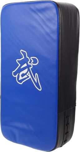 Yardwe Taekwondo Kick Pad Thick PU Thigh Striking Shield Kicking Shield for Martial Arts Karate Kickboxing Training Blue Suitable for Personal and Professional Use in Saudi Arabia