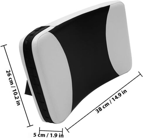 DECHOUS Taekwondo Kicking Pad Lightweight Martial Arts Blocking Shield for Karate Thai Boxing Kickboxing Training with Sponge Leather Cushioning for Youth and Adults in Saudi Arabia