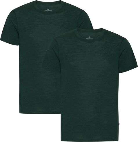 DANISH ENDURANCE 100% Merino Wool Baselayer T-Shirt for Men, Short Sleeve, Thermal Undershirt, Breathable, Moisture Wicking in Saudi Arabia