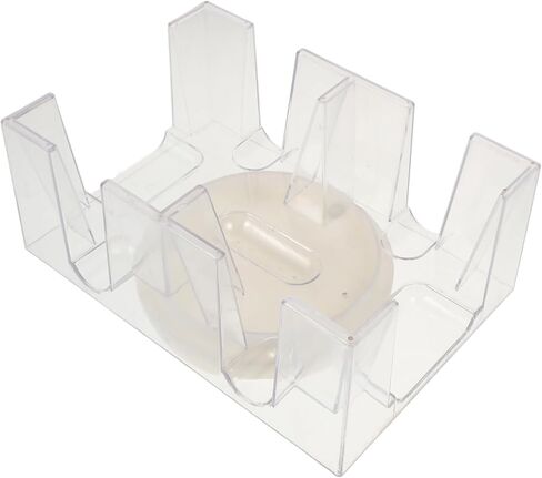 ibasenice Rotating Playing Card Holder Tray for Decks Convenient Card Storage Stand for Home Office and Entertainment Venues in Saudi Arabia