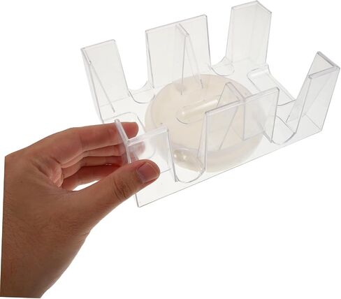 ibasenice Rotating Playing Card Holder Tray for Decks Convenient Card Storage Stand for Home Office and Entertainment Venues in Saudi Arabia