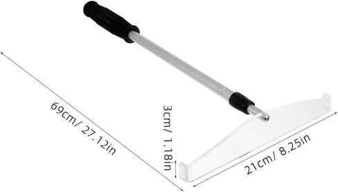 Vaguelly Telescopic Poker Chip Rake and Collector Tool for Gathering for Poker Games and Compact and Portable Design in Saudi Arabia