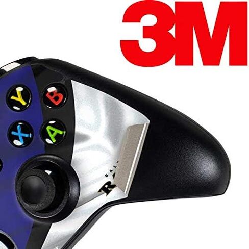 ملصق Skinit المخصص للألعاب متوافق مع وحدة تحكم Xbox One - تصميم مرخص رسميًا من NFL Baltimore Ravens in Kuwait
