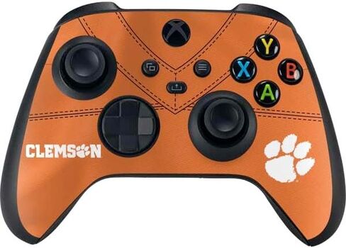 Skinit Decal Gaming Skin Compatible with Xbox Series X Controller - Officially Licensed Clemson University Tiger Print Design in Saudi Arabia