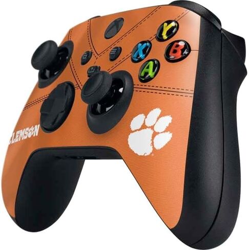 Skinit Decal Gaming Skin Compatible with Xbox Series X Controller - Officially Licensed Clemson University Tiger Print Design in Saudi Arabia