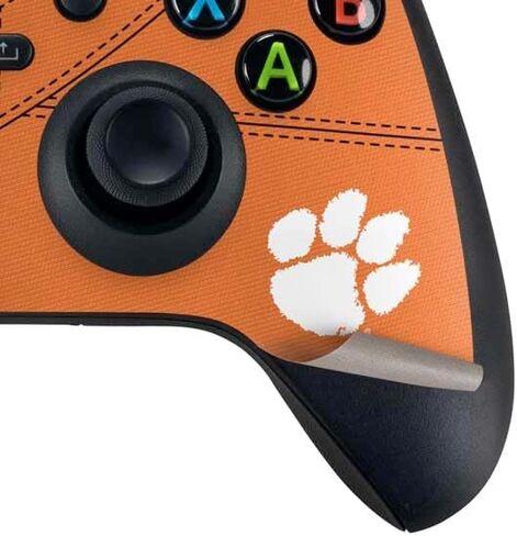 Skinit Decal Gaming Skin Compatible with Xbox Series X Controller - Officially Licensed Clemson University Tiger Print Design in Saudi Arabia