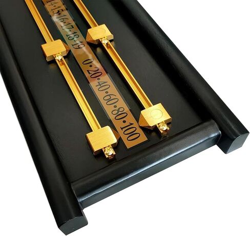OVARIA Shuffleboard Scoreboard Wall Mount Snooker Scoreboard, Wood Billiard Scoring Accessories, Scoreboard Game Supplies, Score Keeper for Snooker Billiard Lovers in Saudi Arabia