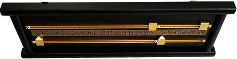 OVARIA Shuffleboard Scoreboard Wall Mount Snooker Scoreboard, Wood Billiard Scoring Accessories, Scoreboard Game Supplies, Score Keeper for Snooker Billiard Lovers in Saudi Arabia