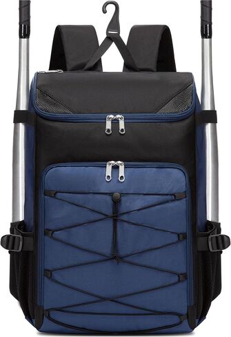 حقيبة البيسبول البيسبول والعتاد للبنين والبنات الذين تتراوح أعمارهم بين 8-12 12-14 14-16 حقيبة ظهر كبيرة للأطفال مع حجرة أحذية جيدة التهوية لوازم البيسبول البيسبول للشباب والكبار in Kuwait