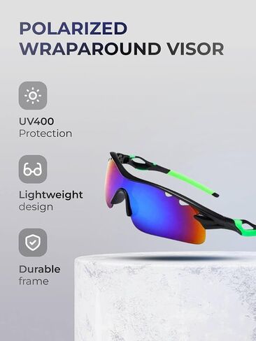 AirRider UV400 Cycling Glasses – Unisex Outdoor Windproof Sports Shades in Saudi Arabia