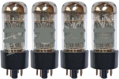 6V6 6V6GT فراغ أنبوب يستبدل 6P6P 6N6C CV511 HiFi الصوت مُضخّم صوت عدة DIY مطابقة رباعية (1 قطعة) in Kuwait
