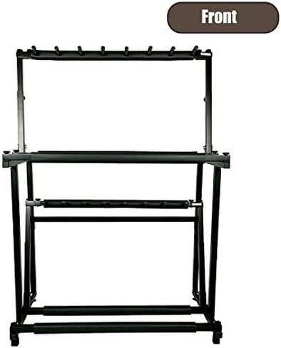 منظم حامل مضارب كرة الريشة شديد التحمل، سعة كبيرة، حامل عرض معدني تجاري لمضارب التنس/الكمان/القيثارة/الجيتار in Kuwait