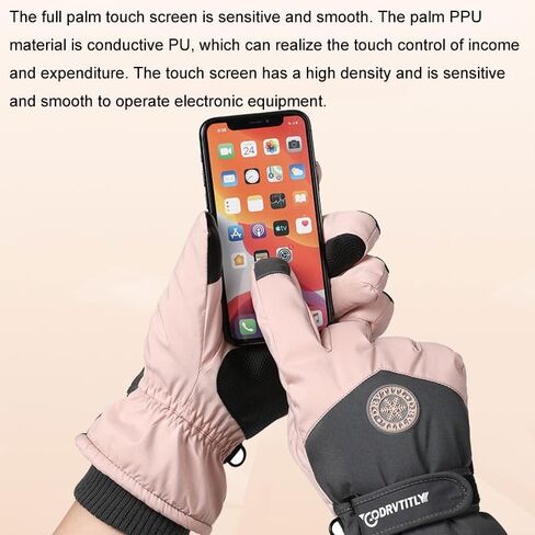 1 Pair Outdoor Cycling Sports Cold and Windproof Warm Finger Gloves in Saudi Arabia