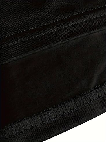 Men’s Slim Fit Black Turtleneck Long Sleeve Top, Stretch High Neck Pullover Shirt for Casual Wear in Saudi Arabia