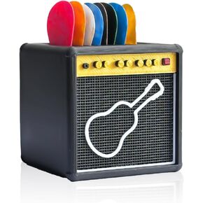 Guitar Picks Holder Box-Guitar Pick Display Holder, Amp Speaker Styled Pick Holder BoxAmplifier speaker style pick holder，A beautiful gift for guitarists and music lovers. in Saudi Arabia