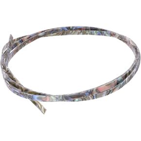 2pcs Abs Purfling Strip Guitar with Abalone Shell Inlay for Acoustic Bass Ukulele Mandolin Repair DIY in Saudi Arabia