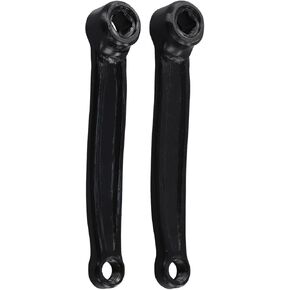 165mm Exercise Bike Crank Set, Iron Square Hole Left and Right Replacement Arms for Indoor Cycling Equipment(Left+Right) in Saudi Arabia