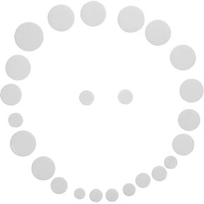 Kisangel 24 قطعة منصات حصيرة لصوت الباسون منصات ثقب مفتوح أجزاء الباسون وسائد الباسون استبدال منصات الباسون الحشو لوازم الباسون جلد الغنم الأبيض in Kuwait