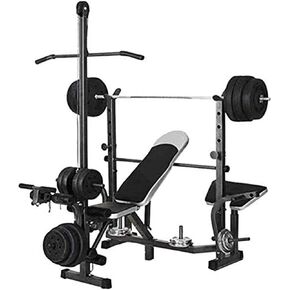 Weight Bench, Workout Bench Dumbbell Bench Multi-Function High-Pull Weight Bench,Barbell Rack Squat Rack Bench Press Fitness in Kuwait