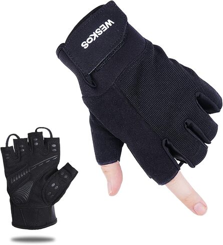 Workout Gloves for Men and Women,Exercise Gloves for Weight Lifting, Full Palm Protection,for Training,Fitness,Hanging in Saudi Arabia