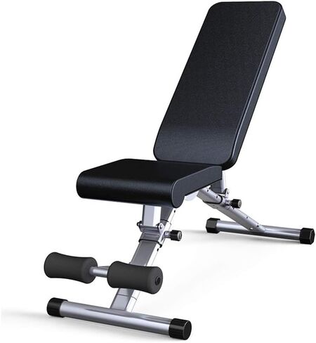 Small Training Bench with Dumbbells - Fitness Chair, Sit Up Board, Multifunctional Dumbbell Bench for Press Bench, Fitness Equipment, Ab Board in Saudi Arabia