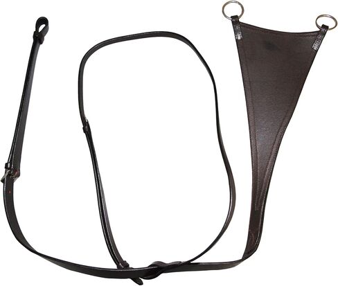 Hy Leather Bib Martingale (Cob) (Brown) in Saudi Arabia
