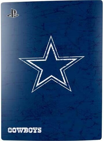 Skinit Decal Gaming Skin Compatible with PS5 Bundle - Officially Licensed NFL Dallas Cowboys Design in Saudi Arabia