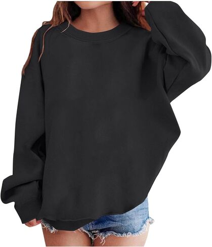 للجنسين بنين بنات الصوف بلوزات الاطفال Crewneck سترة سميكة شيربا اصطف البلوز الشتاء الدافئ القمم ملابس توين in Kuwait